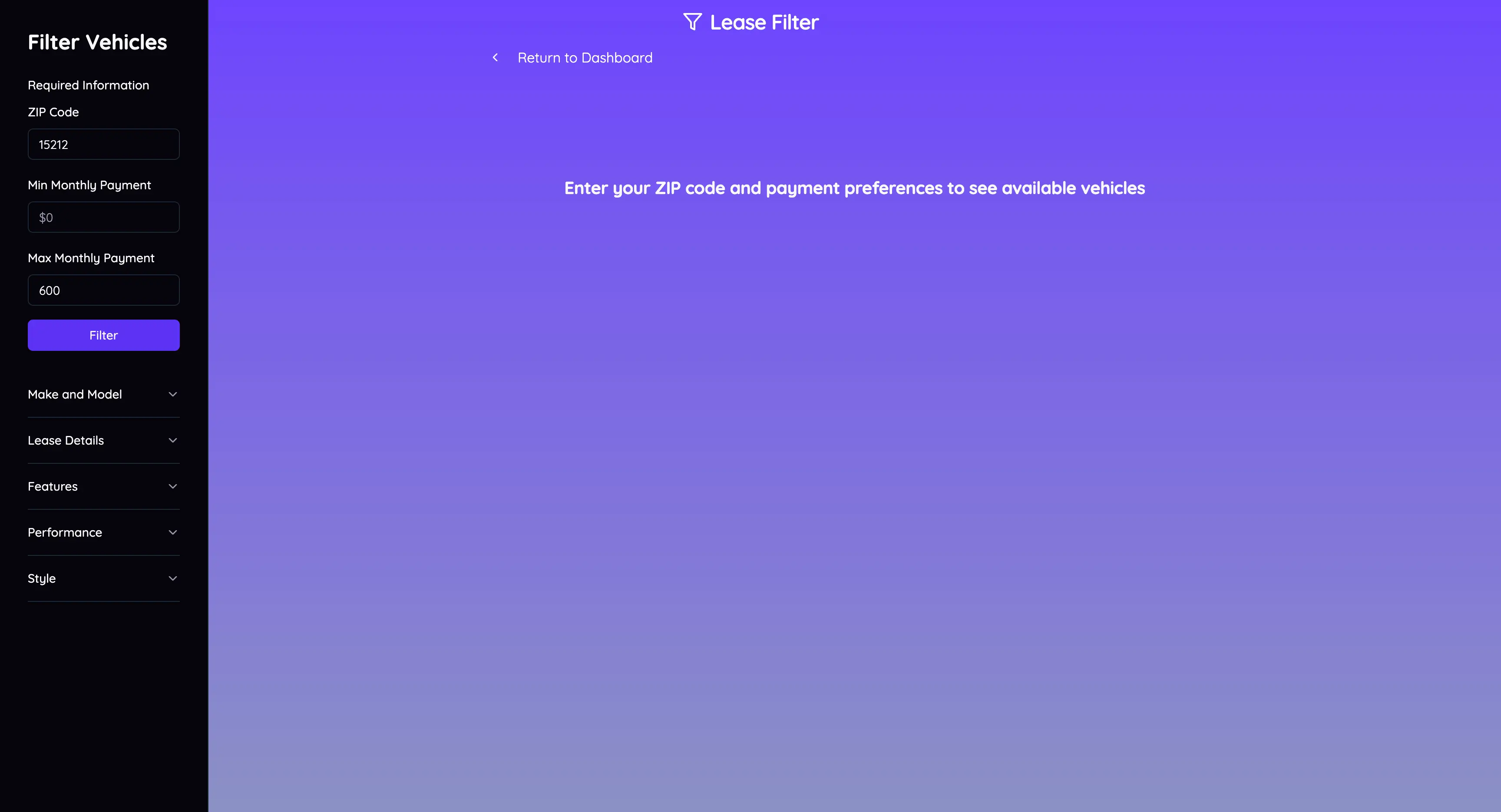 Step 1: Initial Search